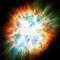 L'esplosione di una supernova (rappresentazione artistica)