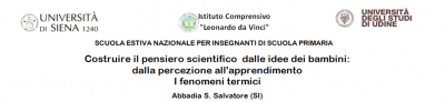 Scuola estiva nazionale per insegnanti Scienza in 4D Scuola estiva nazionale Abbadia
