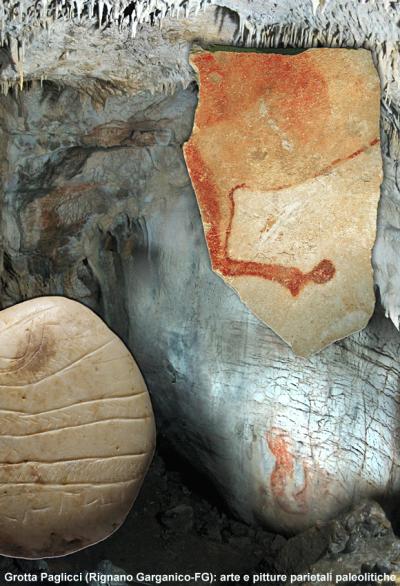 Grotta Paglicci (Rignano Garganico-FG): arte e pitture parietali paleolitiche