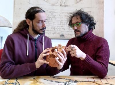 Francesco Boschin (a sinistra) e Stefano Ricci