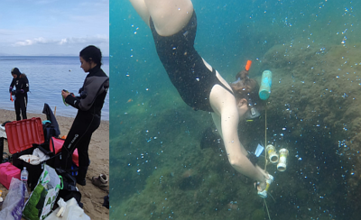 Campionamento in mare