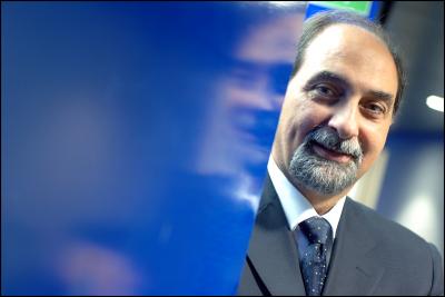 Umberto Guidoni l'8 novembre 2013 a Siena