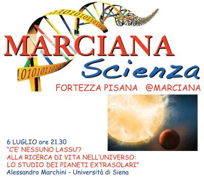 Locandina Marciana Scienza 6 luglio 2016