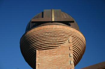 La cupola che ospita l'Osservatorio Astronomico.