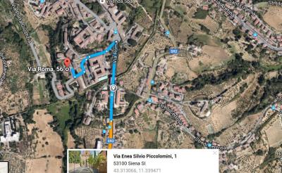 Come arrivare alla Palazzina di Fisica Come arrivare