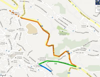 Come arrivare al Rifugio coi mezzi pubblici stazione FS-Rifugio